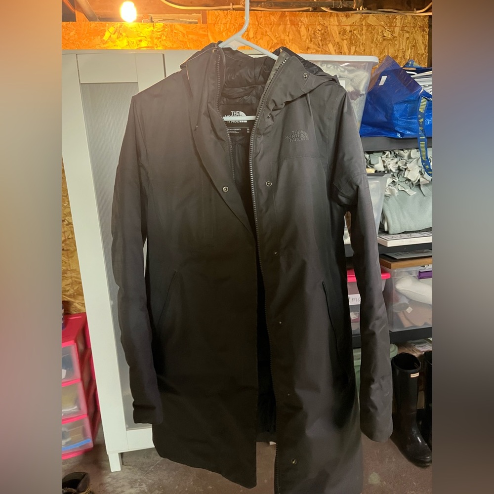 Women’s long north face jacket